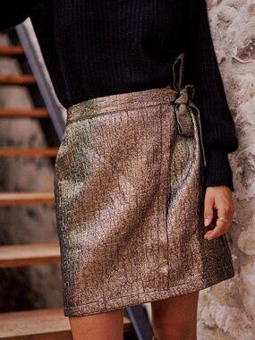 NWT Garance Paris Moka Short Skirt